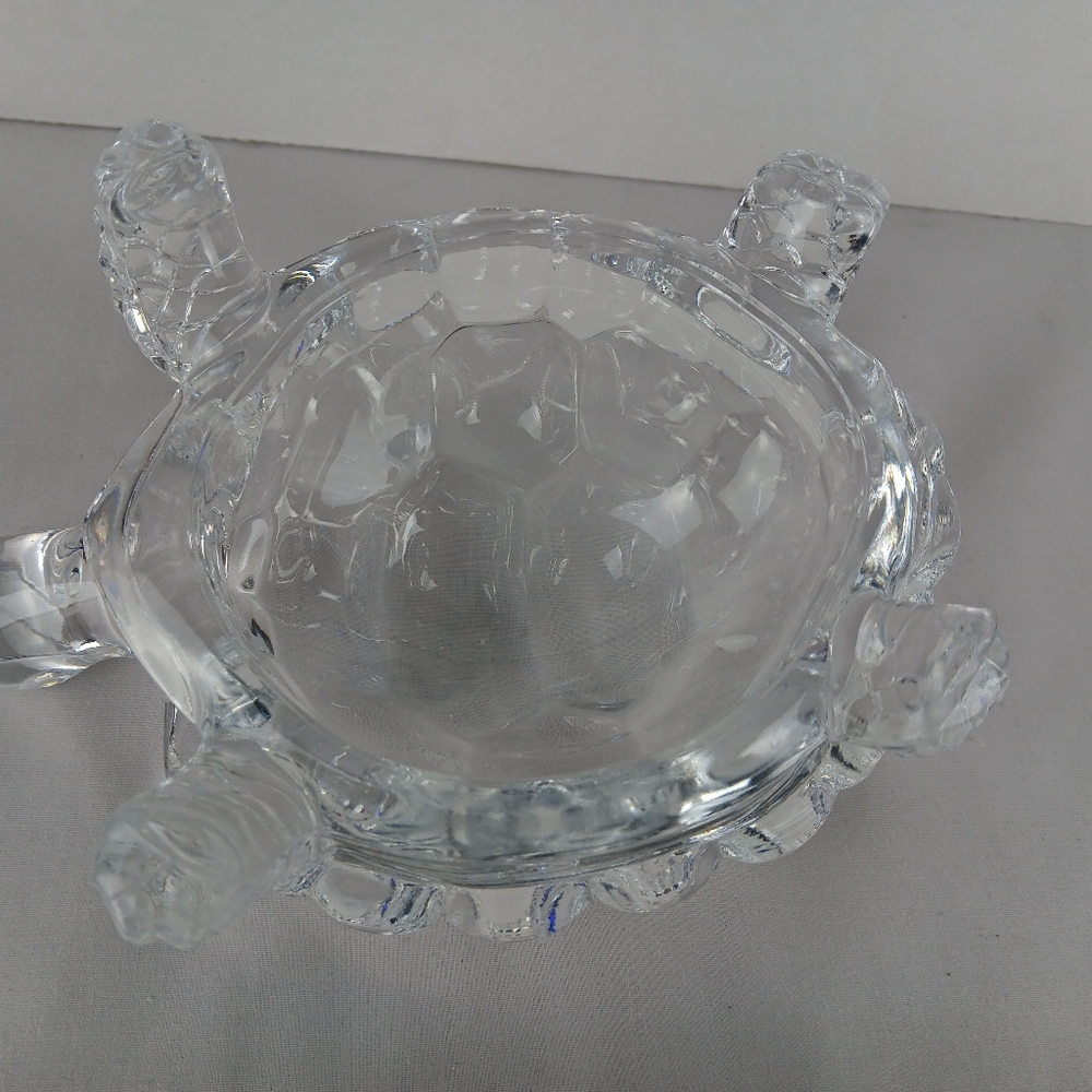 Crystal Turtle Pressed Glass - Picture 7 of 10